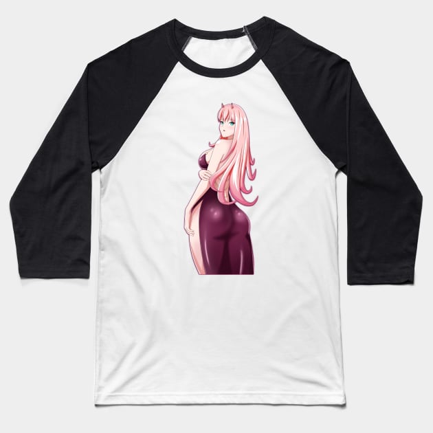 Zero Two by Angel.fanart Baseball T-Shirt by AngelsFANART